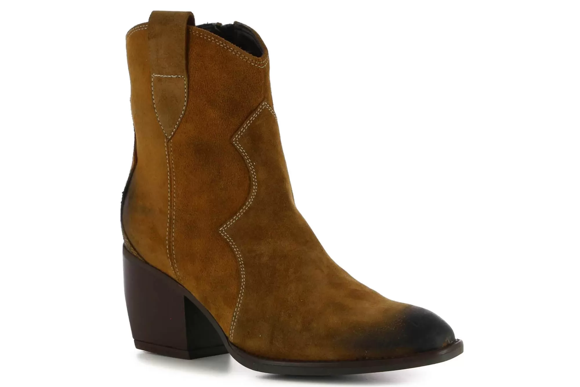 Ankle Boots-Camila's Cowboy Ankle Boots Joplin