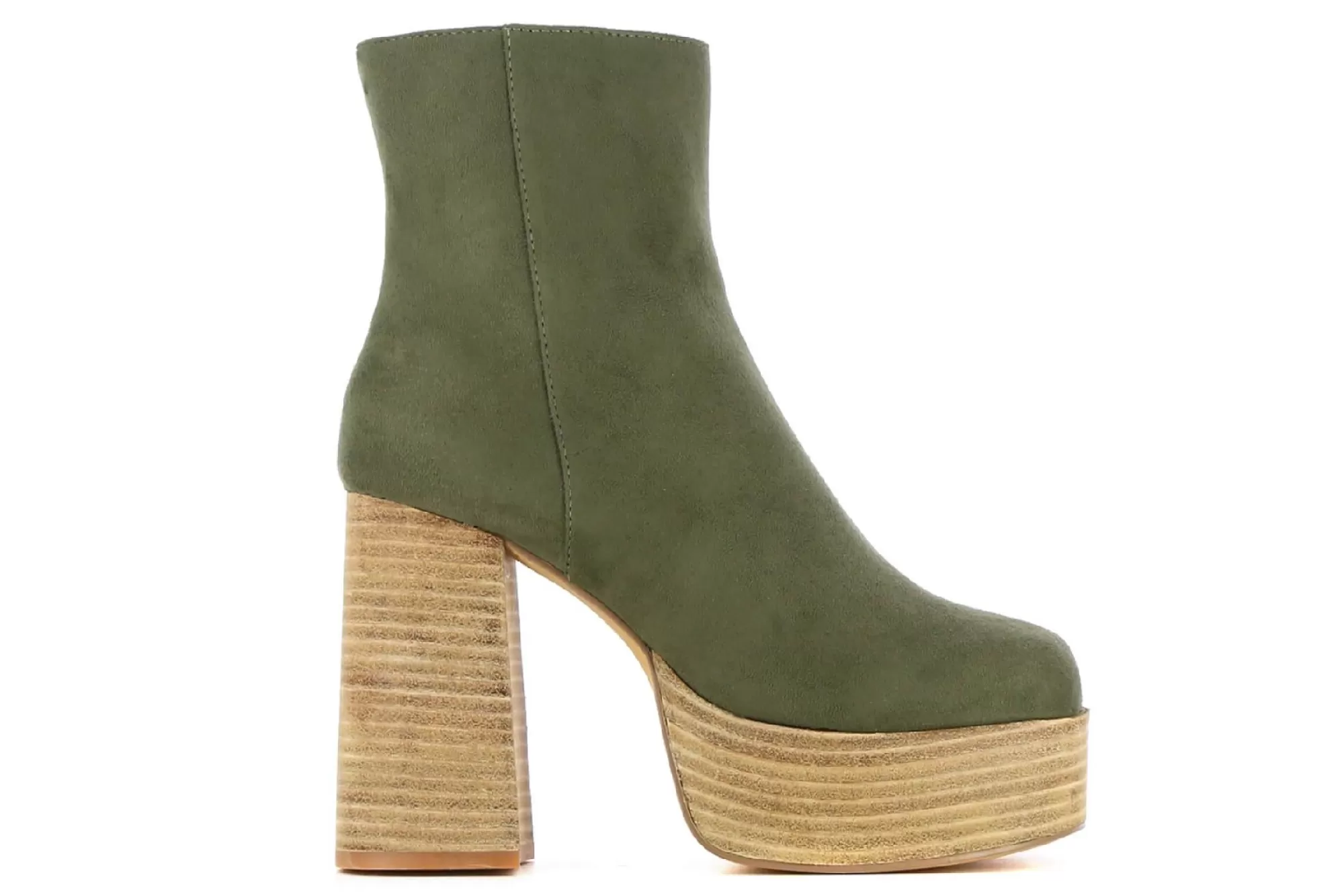 Ankle Boots-Yuu Jou Heeled Ankle Boots Clem