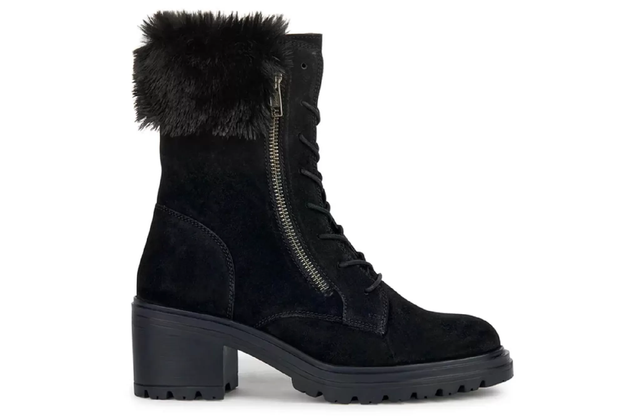 Ankle Boots-Geox Heeled Ankle Boots Damiana