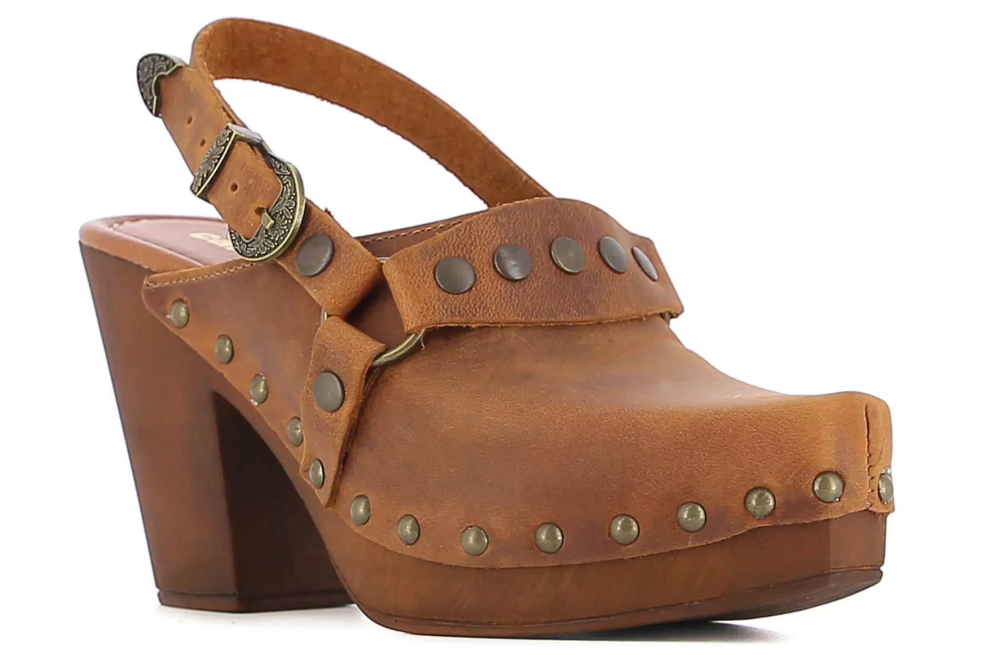 Clogs & Mules-Camila's Heeled Clogs Cintra