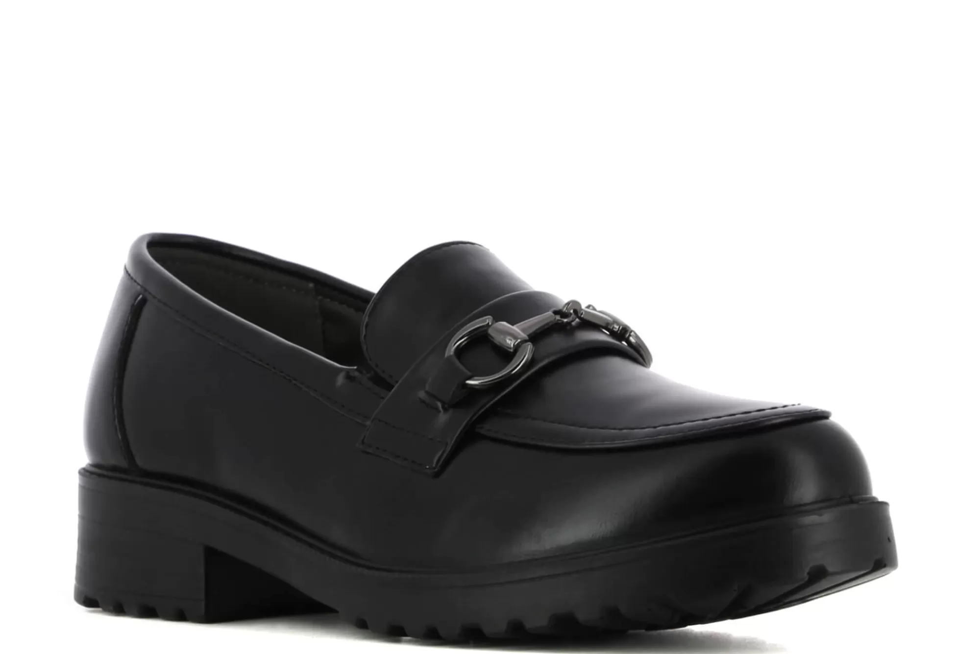 Loafers-Casas Comfort High Heel Loafers Polie